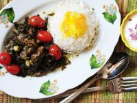 خورش نعنا، جعفری و گوجه فرنگی