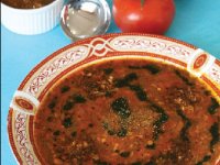 آش گوجه‌فرنگی در مايكروويو