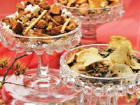 آجيل مخلوط با چيپس سيب‌زمينی
