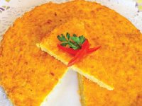 كوكوی سیب‌زمینی با مرغ و سس خردل