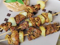 كباب فیله و آناناس سرخكرده