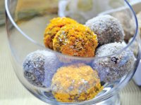 شیرینی توپی با 4 مغز
