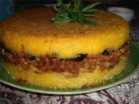 ته‌چين  بادمجان و مرغ