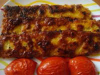 کباب کوبیده ی مرغ و گوشت