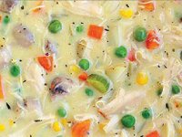 سوپ مرغ و کرفس
