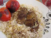 کتلت برنج با گوشت