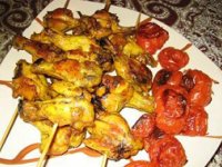 جوجه کباب در فر یا تابه