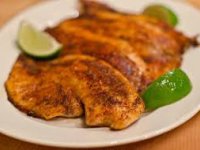 خوراک ماهی شوریده ی تنوری با تمبر هندی