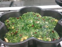 سبزی پلو قالبی
