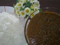 خورشت گردو و اسفناج