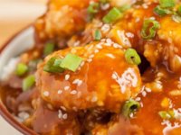 خورا مرغ با سس پرتقال