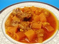 خورش کدو حلوائی