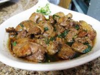 خوراک قلوه ی بره