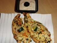 خوراک مرغ با سس تند گردو