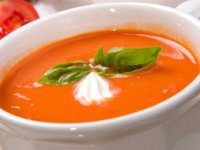 سوپ بادیان و گوجه فرنگی