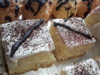 شیرینی برشی شکلاتی