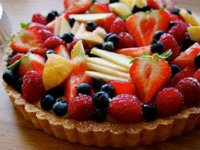 تارتلت میوه های تابستانی