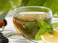 دمنوش برگه سیب و استویا