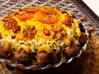 قیسی پلو با طعمی خاص+طرز تهیه