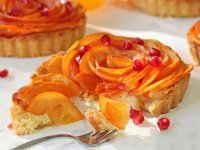 ‌طرز تهیه انواع دسر با خرمالو