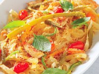چیکن تترازینی (فتوچینی با فیله مرغ)