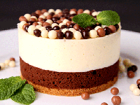 یک  کیک خوشمزه مخصوص گیاهخواران