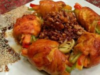 دلمه مرغ ، یک دلمه لاکچری و شیک