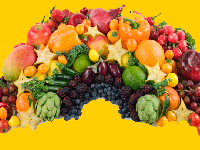 آشنایی با رژیم غذایی رنگین کمانی