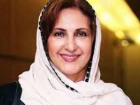 فاطمه گودرزی، پسر و عروسش در یک قاب