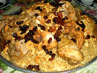 مقلوبه مرغ و بادمجان + طرز تهیه