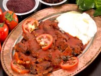 اسکندر کباب خانگی با سس مارینا +طرز تهیه‌