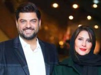 تیپ و چهره سام درخشانی و همسرش عسل در جشنواره فجر