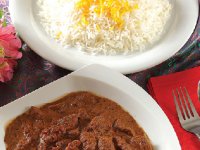 خورش  قارچ و گردو