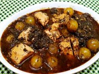 خورش گوجه سبز + طرز تهیه