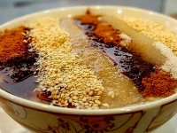 هلیم گندم با گوشت بوقلمون