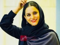 ماسک جالب بازیگر زن کشورمان با طرح لب و رژلب !