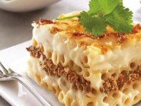 طرز تهیه‌ی ماکارونی با پنیر پیتزا در فر