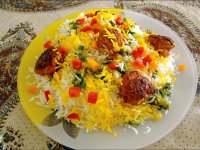 طرز تهیه پیازچه پلو