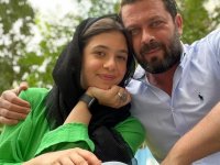 تبریک تولد احساسی دختر پژمان بازغی به پدرش؛ «با تو دنیا جای قشنگ‌تریه بابا» + عکس
