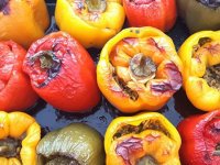 طرز تهیه دلمه نخود و سبزیجات