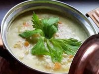 طرز تهیه سوپ کرفس