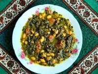 خورش اسفناج قالی + طرز تهیه