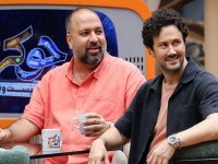 سلفی شاهرخ استخری و علی اوجی در برنامه جوکر