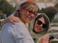 تیپ خاص شهره سلطانی و گوهر خیراندیش در سفر به نصف جهان + عکس