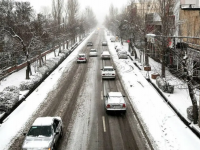 سرما و برف در راه تهران