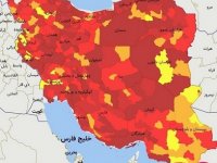 رنگ بندی جدید کرونا در ایران