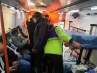 اولین تصاویر از مصدومان حادثه متروی کرج - تهران