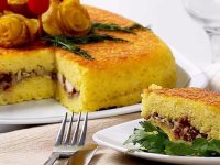 طرز تهیه ته چین مرغ و قارچ با پلوپز