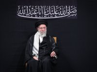 مراسم عزادارای شب عاشورای حسینی با حضور رهبر انقلاب + تصاویر