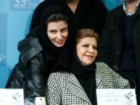 لیلا حاتمی در سوگ مادر نشست